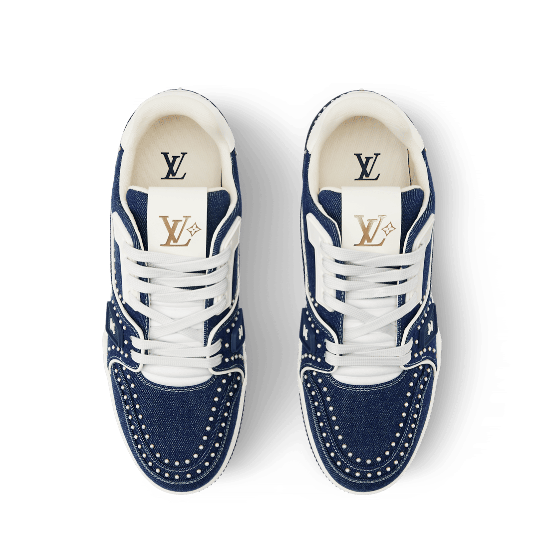 LV Trainer Sneaker Revisited This Season In Monogram