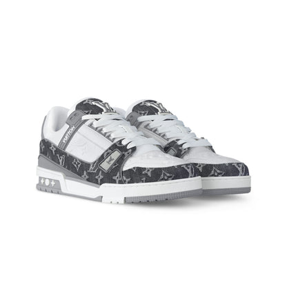 Louis Vuitton LV Trainer Sneaker 'Denim Monogram Grey'