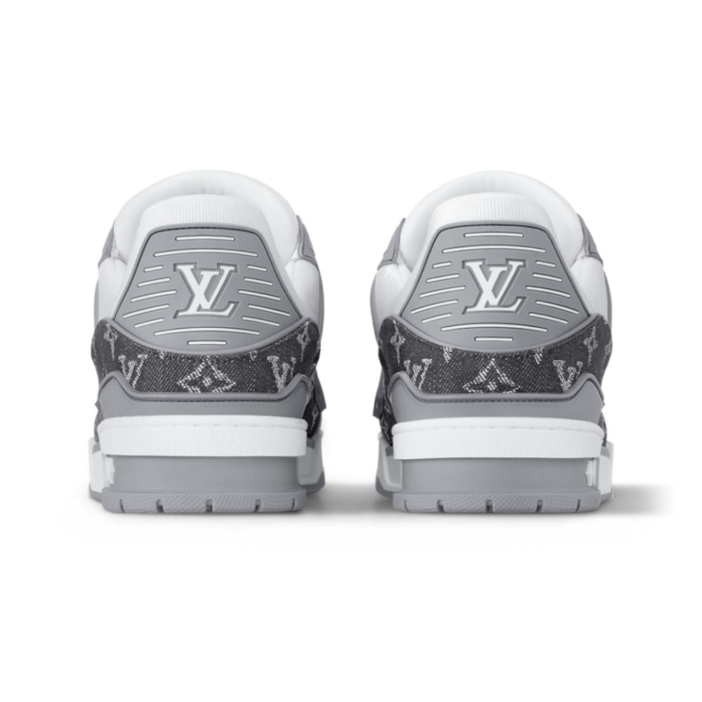 Louis Vuitton LV Trainer Sneaker 'Denim Monogram Grey'
