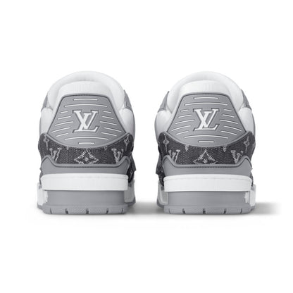 Louis Vuitton LV Trainer Sneaker 'Denim Monogram Grey'