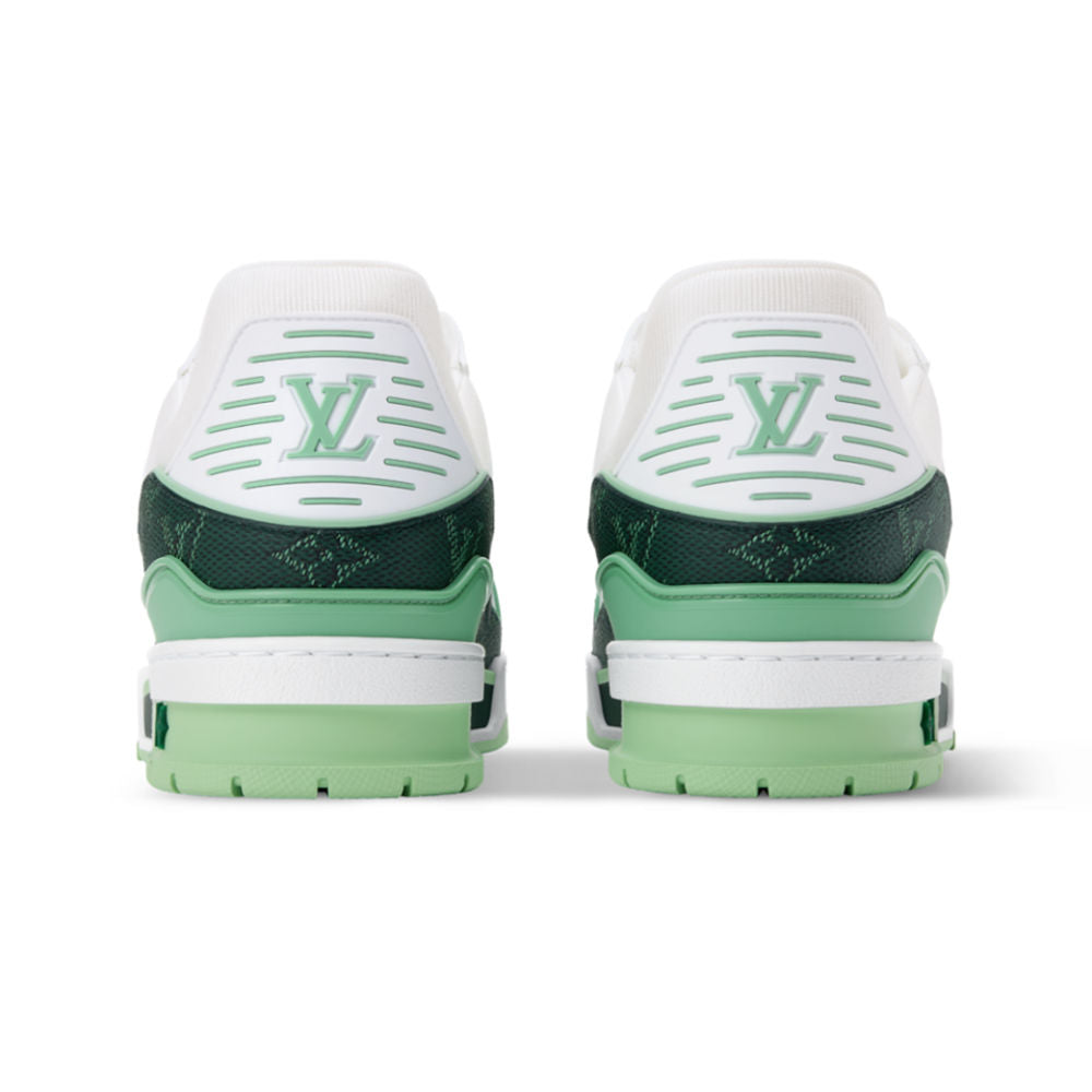 Louis Vuitton LV Trainer Sneaker 'Denim Monogram green'
