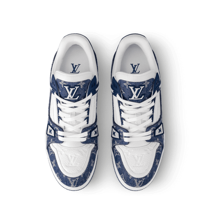Louis Vuitton LV Trainer Sneaker 'Denim Monogram Blue'