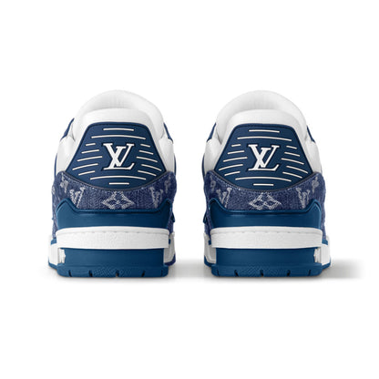Louis Vuitton LV Trainer Sneaker 'Denim Monogram Blue'