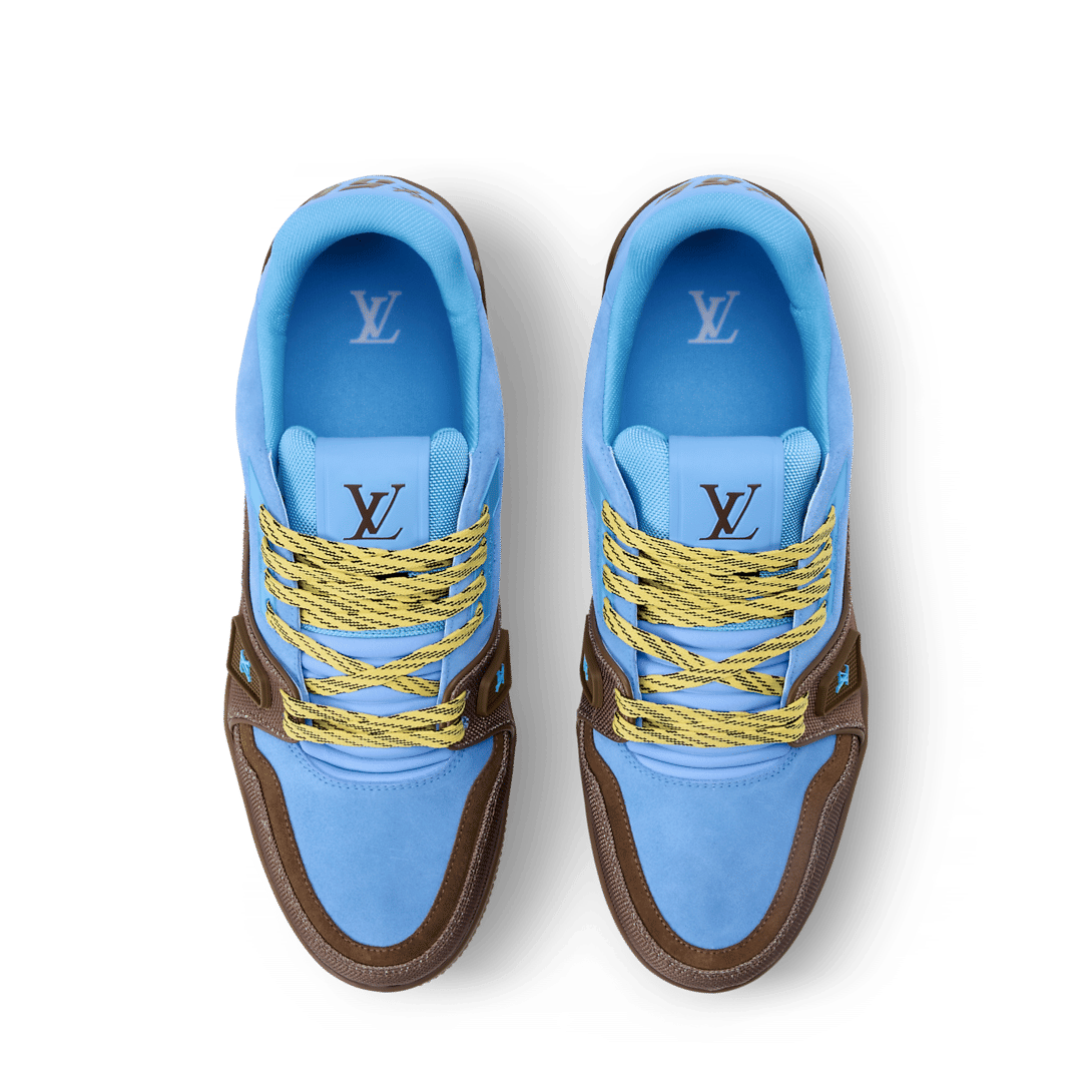 LV Trainer Sneaker Waterproof Nubuck Leather