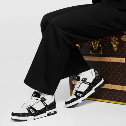 Louis Vuitton LV Trainer Sneaker 'Monogram Black Denim'