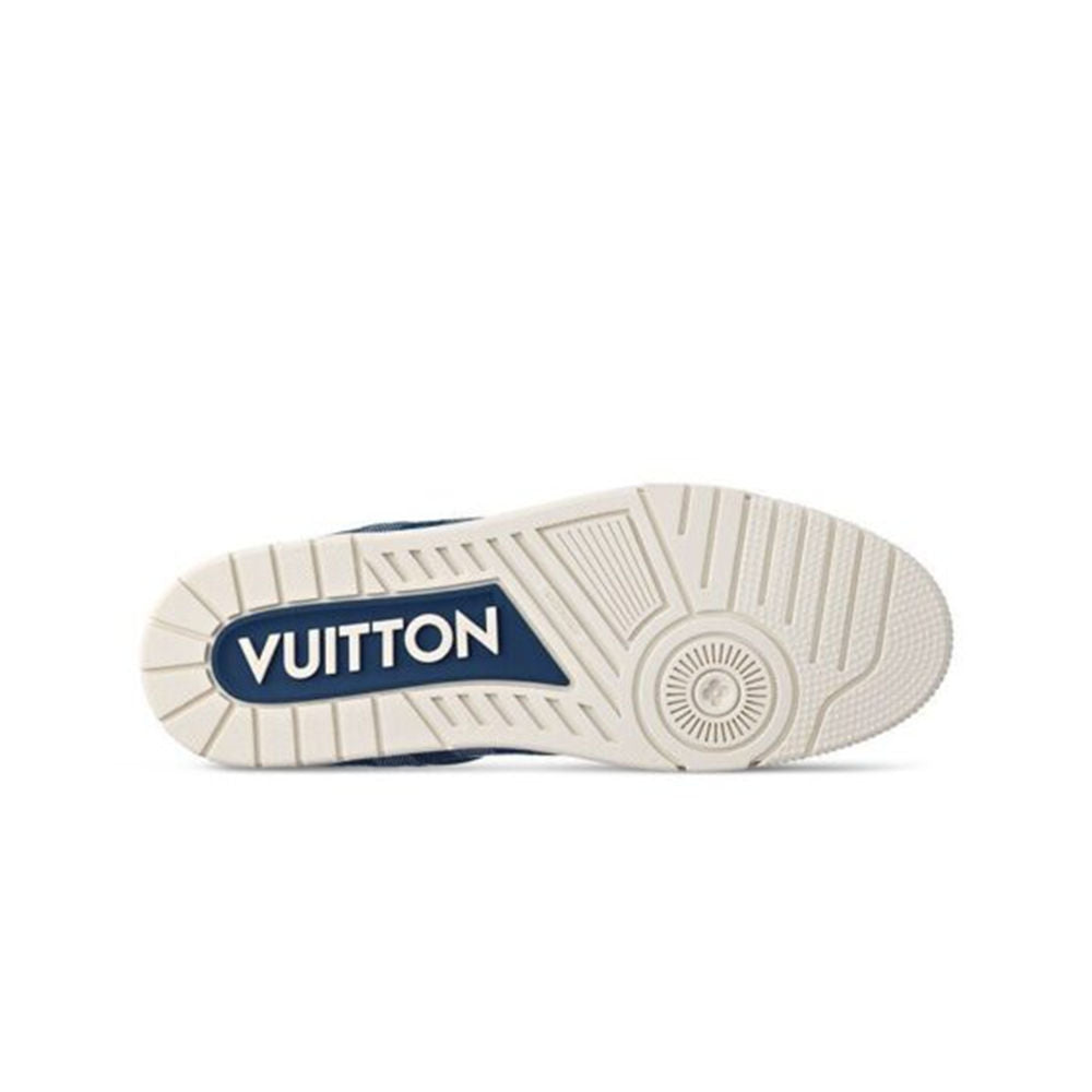 Louis Vuitton LV Trainer Sneaker 'Damier Denim Blue'