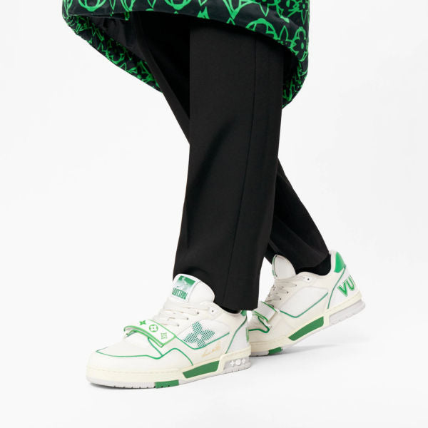Louis Vuitton LV Trainer Sneaker 'Green Mesh'