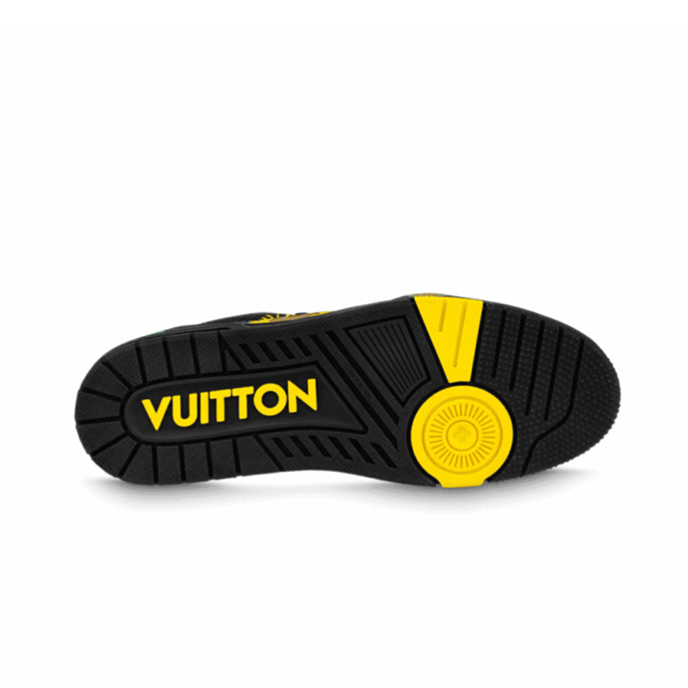 Louis Vuitton LV Trainer Sneaker x Yayoi Kusama 'Black Print'