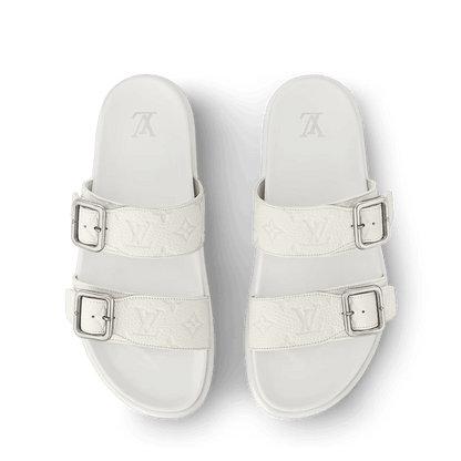 LV Venice Mule White