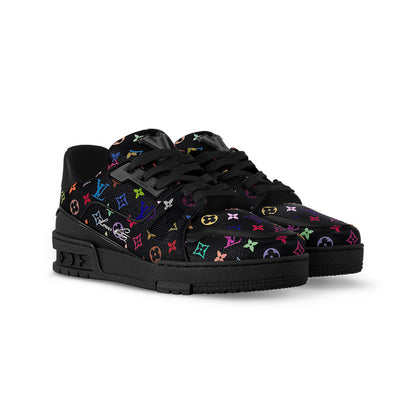 Louis Vuitton LV Trainer Sneaker Black 'Murakami 2025 Collection'