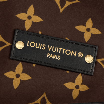 LV Pool Pillow Flat Comfort Mule Cocoa Brown
