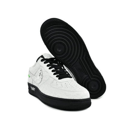 Louis Vuitton x Nike Air Force 1 Low 'White Black Silver'