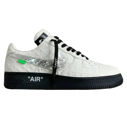 Louis Vuitton x Nike Air Force 1 Low 'White Black Silver'