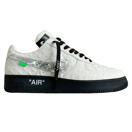 Louis Vuitton x Nike Air Force 1 Low 'White Black Silver'