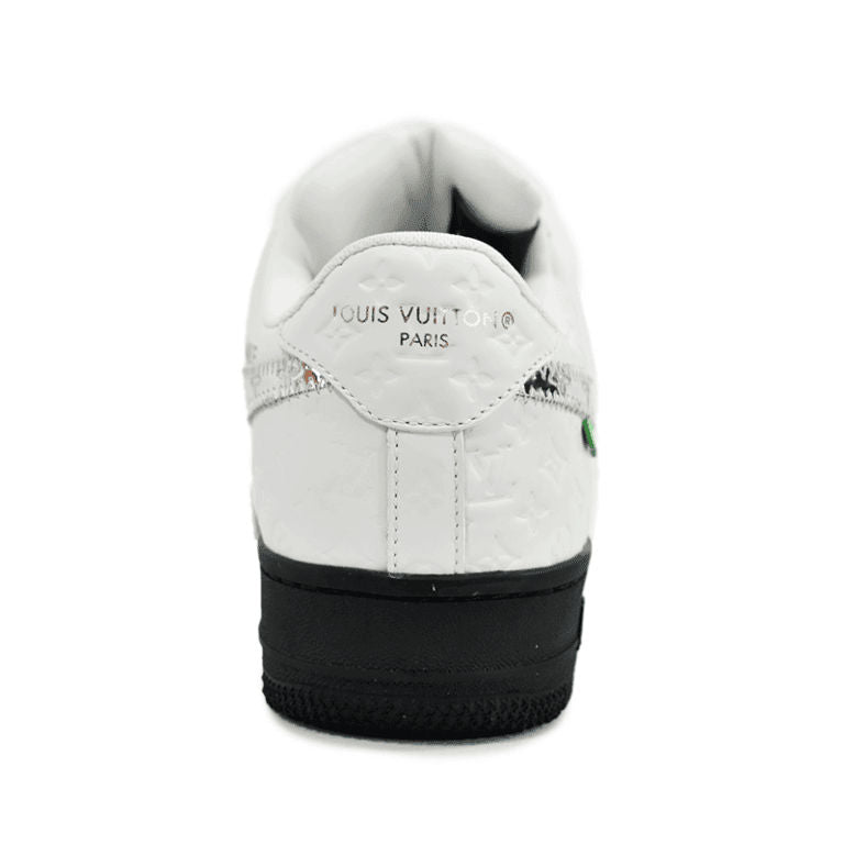 Louis Vuitton x Nike Air Force 1 Low 'White Black Silver'
