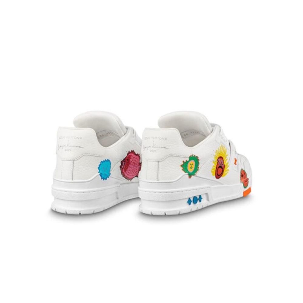 Louis Vuitton x Yayoi Kusama Trainer "White Print"