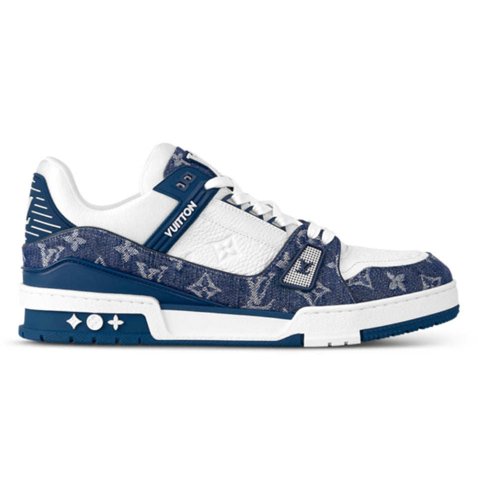 Louis Vuitton LV Trainer Sneaker 'Denim Monogram Blue'
