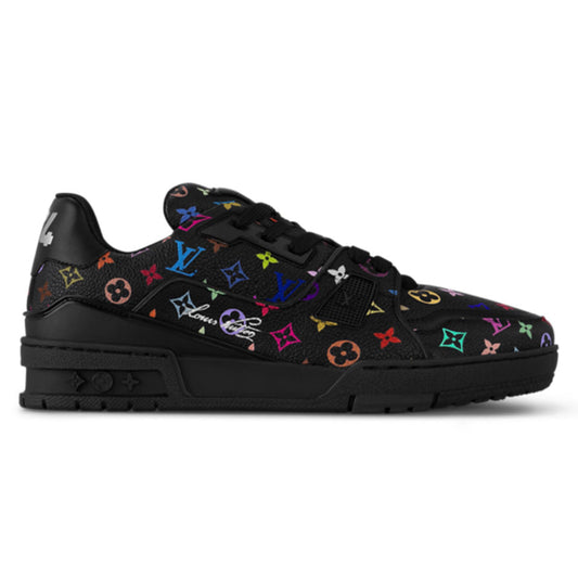 Louis Vuitton LV Trainer Sneaker Black 'Murakami 2025 Collection'