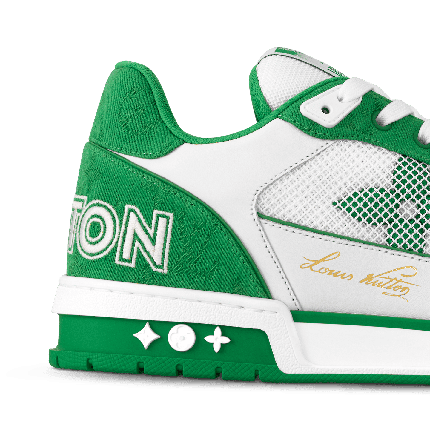 Louis Vuitton LV Trainer Sneaker 'Green Mesh'