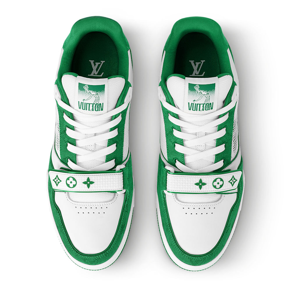 Louis Vuitton LV Trainer Sneaker 'Green Mesh'