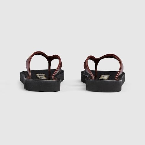 Women's Thong Sandal with Double G