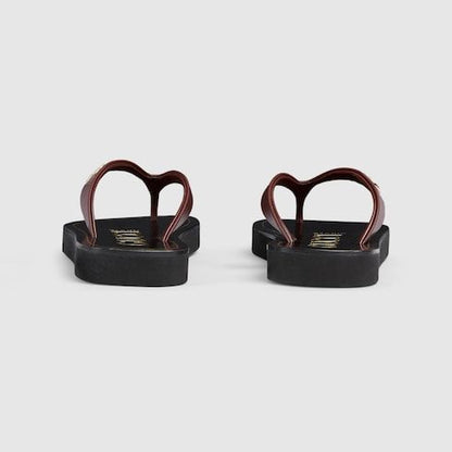 Women's Thong Sandal with Double G