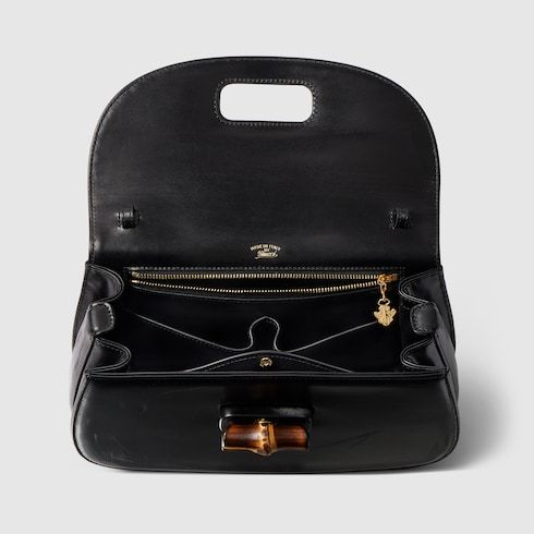 Women's Medium Bamboo 1947 Bag With Full Grain Leather And Bamboo Handle