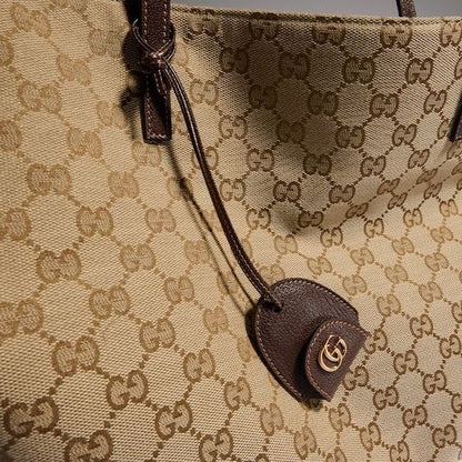 Women's Large Londra Tote Bag With GG Canvas And Zip Compartment