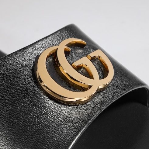 Women's Slide Sandal with Double G