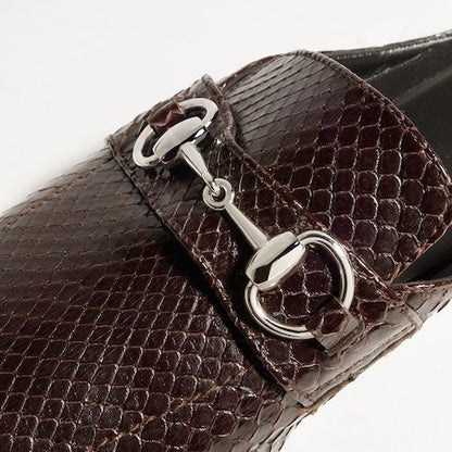 Women's Ragazzo Python Mule