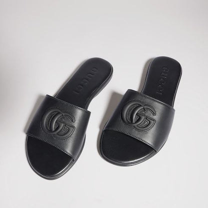 Women's Slide Sandal with Double G