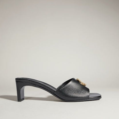 Women's Slide Sandal with Double G