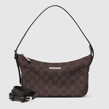 Small Shoulder Bag With GG Canvas And Additional Strap