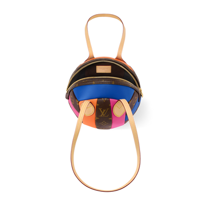 Ace Bag Monogram Pop Coated Canvas Gold-Toned Hardware