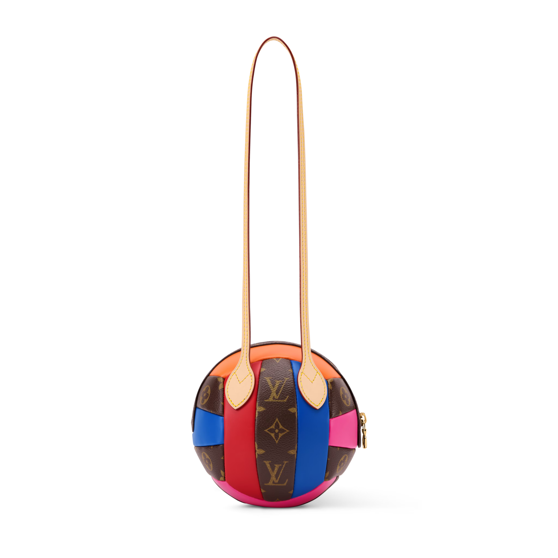 Ace Bag Monogram Pop Coated Canvas Gold-Toned Hardware