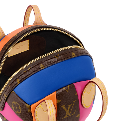 Ace Bag Monogram Pop Coated Canvas Gold-Toned Hardware