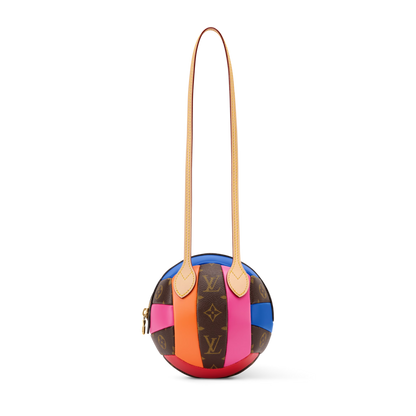 Ace Bag Monogram Pop Coated Canvas Gold-Toned Hardware