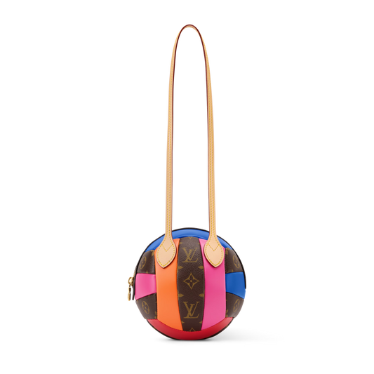 Ace Bag Monogram Pop Coated Canvas Gold-Toned Hardware