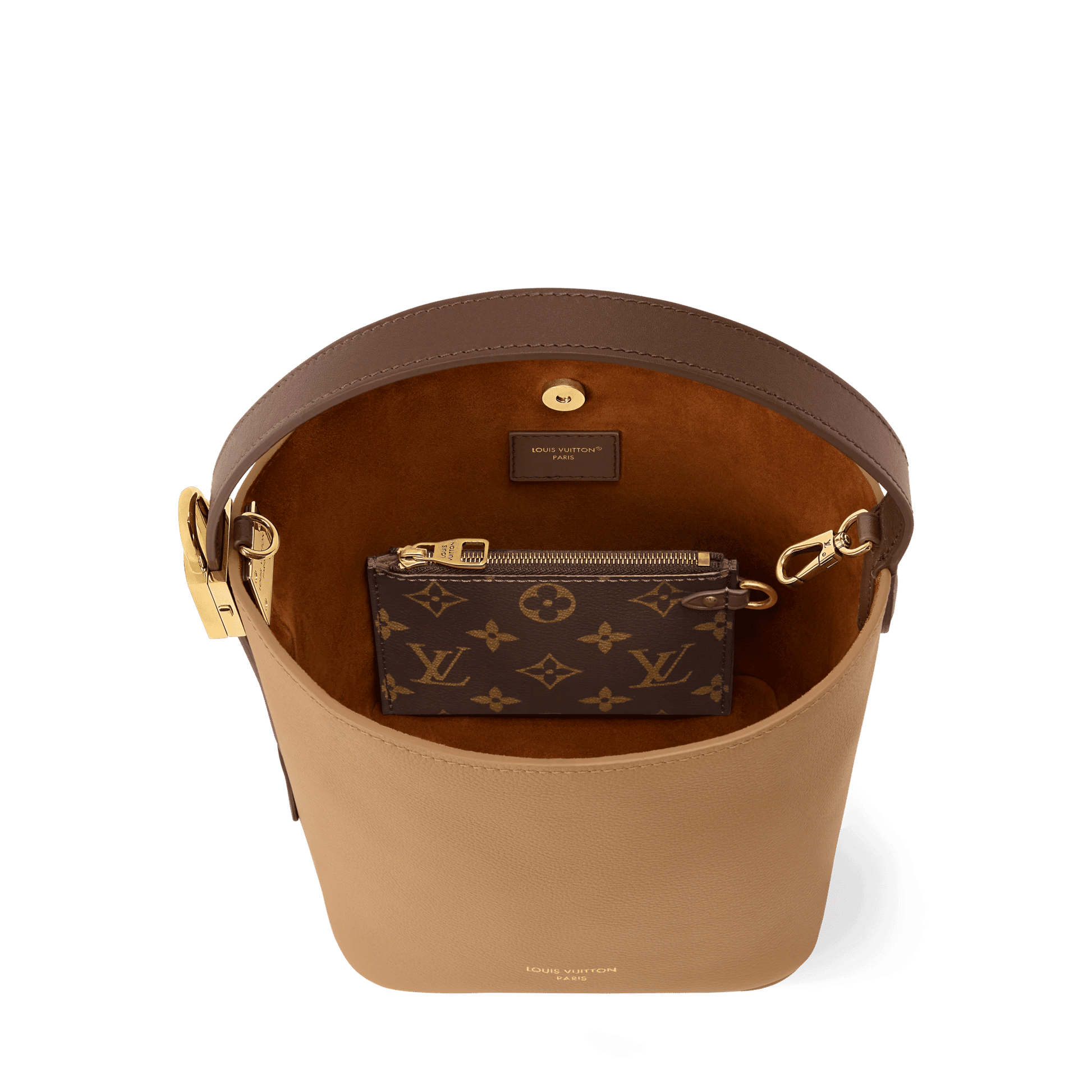 Women's All In BB Cream Monogram Empreinte Leather Handbag