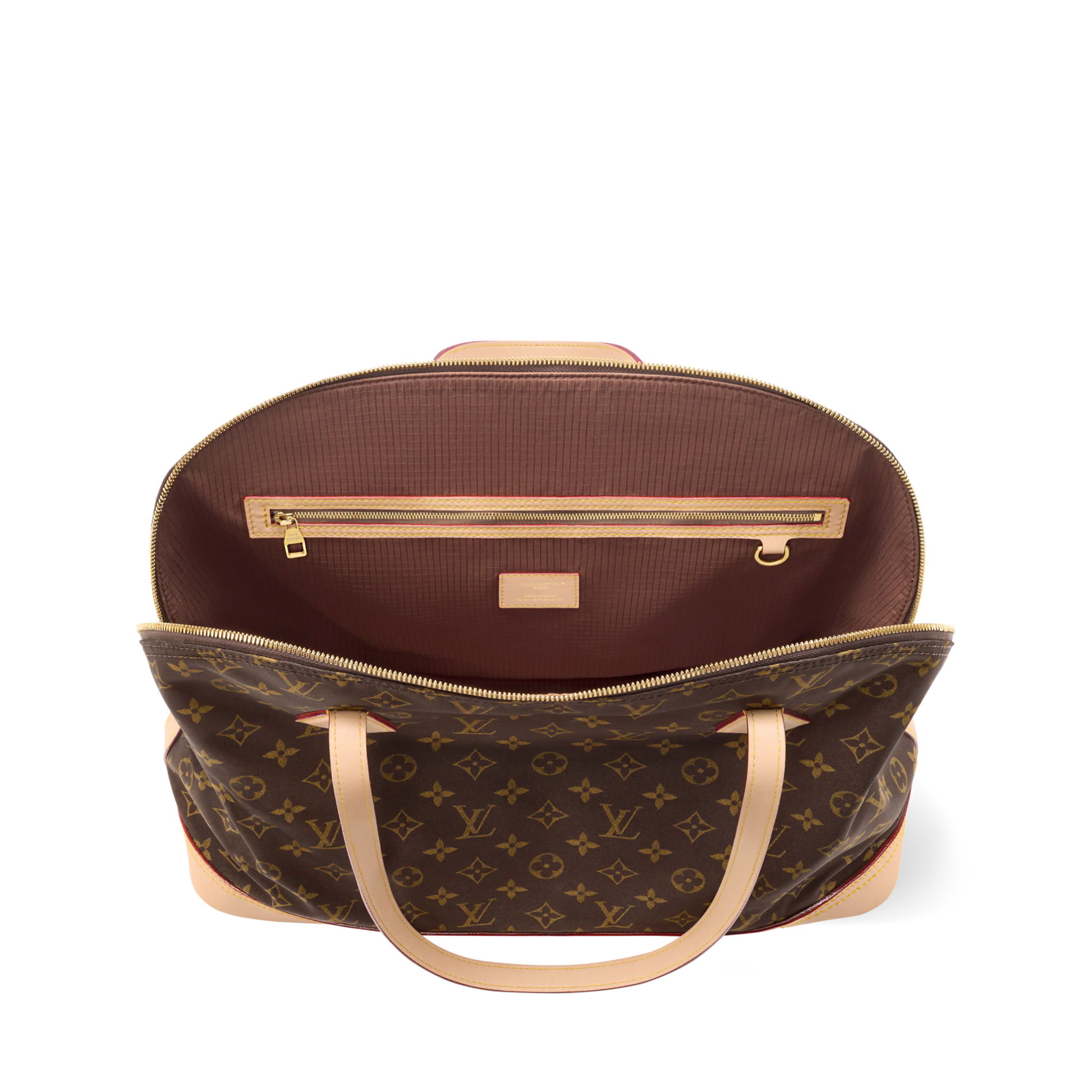 Alma Shoulder MM Monogram Silk Tech Gold-Toned Hardware