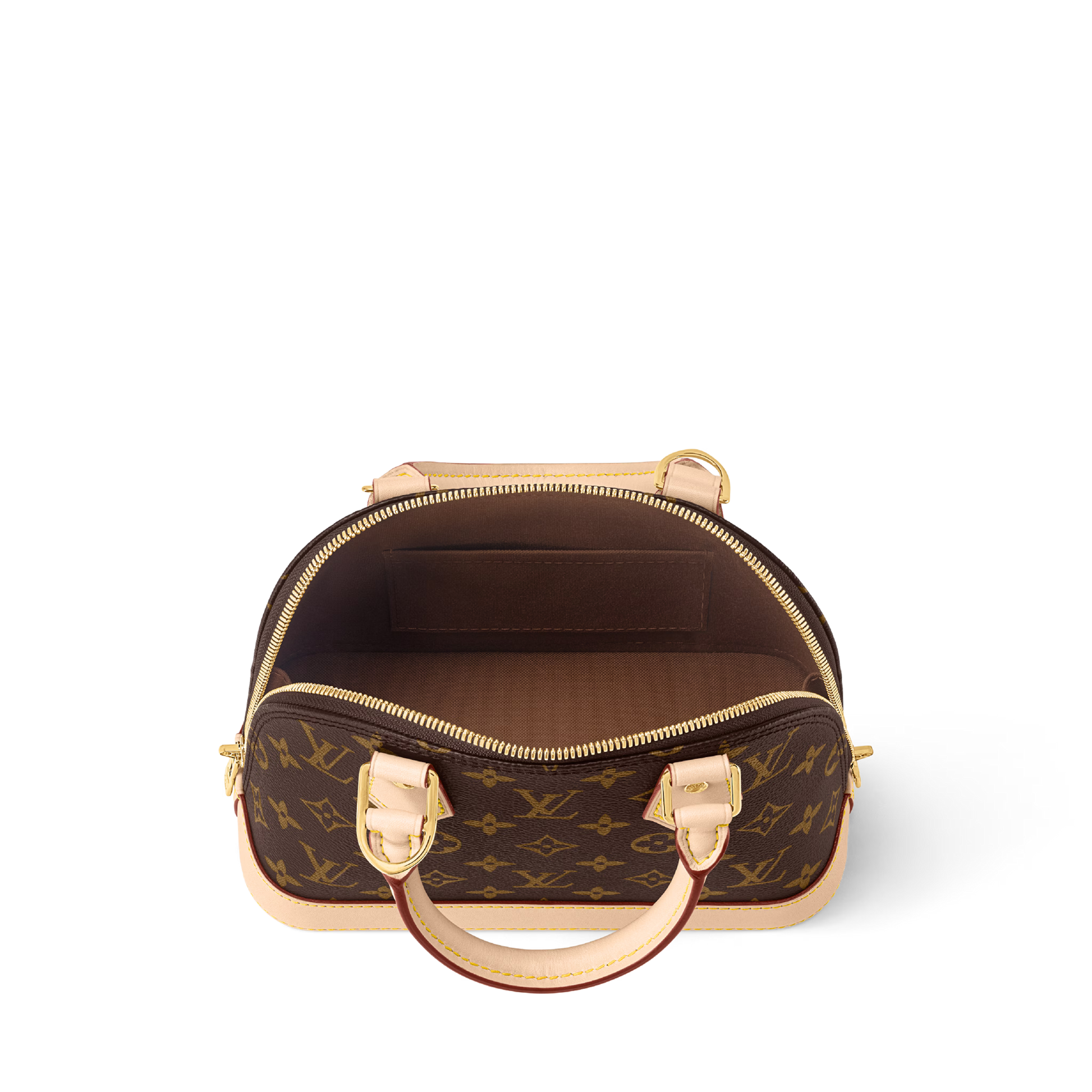Alma BB Monogram Coated Canvas Gold-Toned Hardware