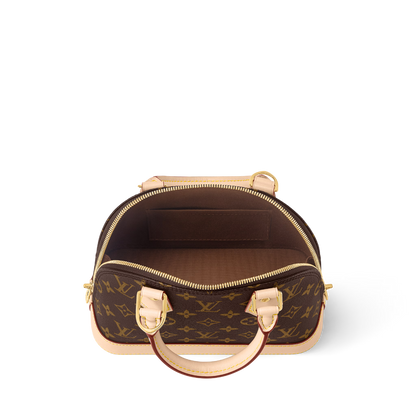 Alma BB Monogram Coated Canvas Gold-Toned Hardware