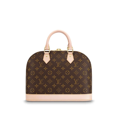 Women's Alma PM Monogram Coated Canvas Top Handle Bag M53151