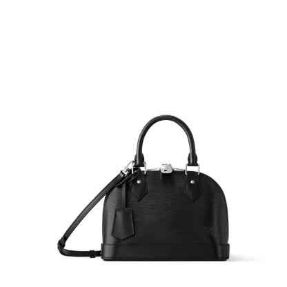 Women's Alma BB Black Epi Leather Crossbody Bag M24645