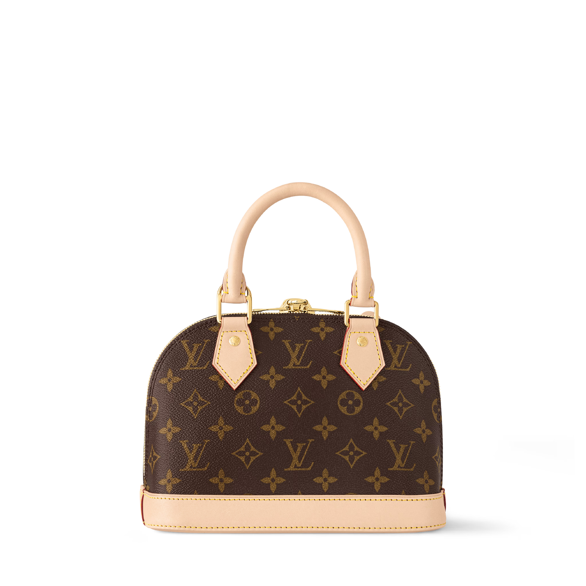 Alma BB Monogram Coated Canvas Gold-Toned Hardware