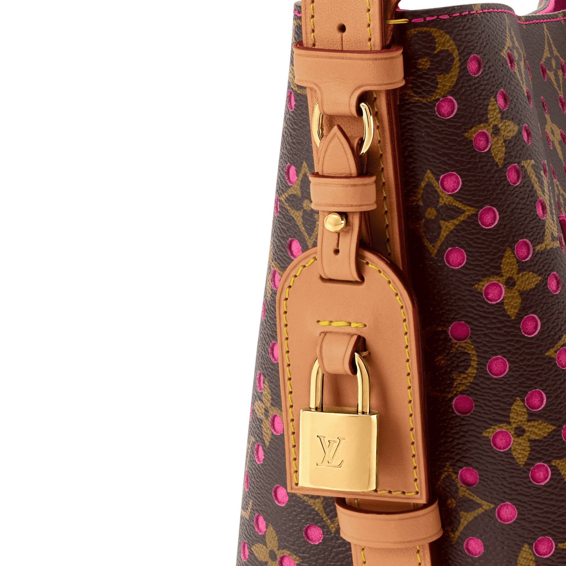 Women's All In BB Monogram Perfo Pop Crush Tote Bag