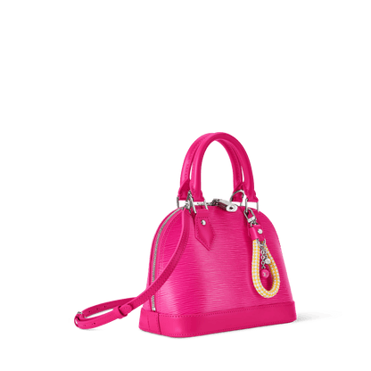 Women's Alma BB Rose Miami Epi Leather Handbag M28902