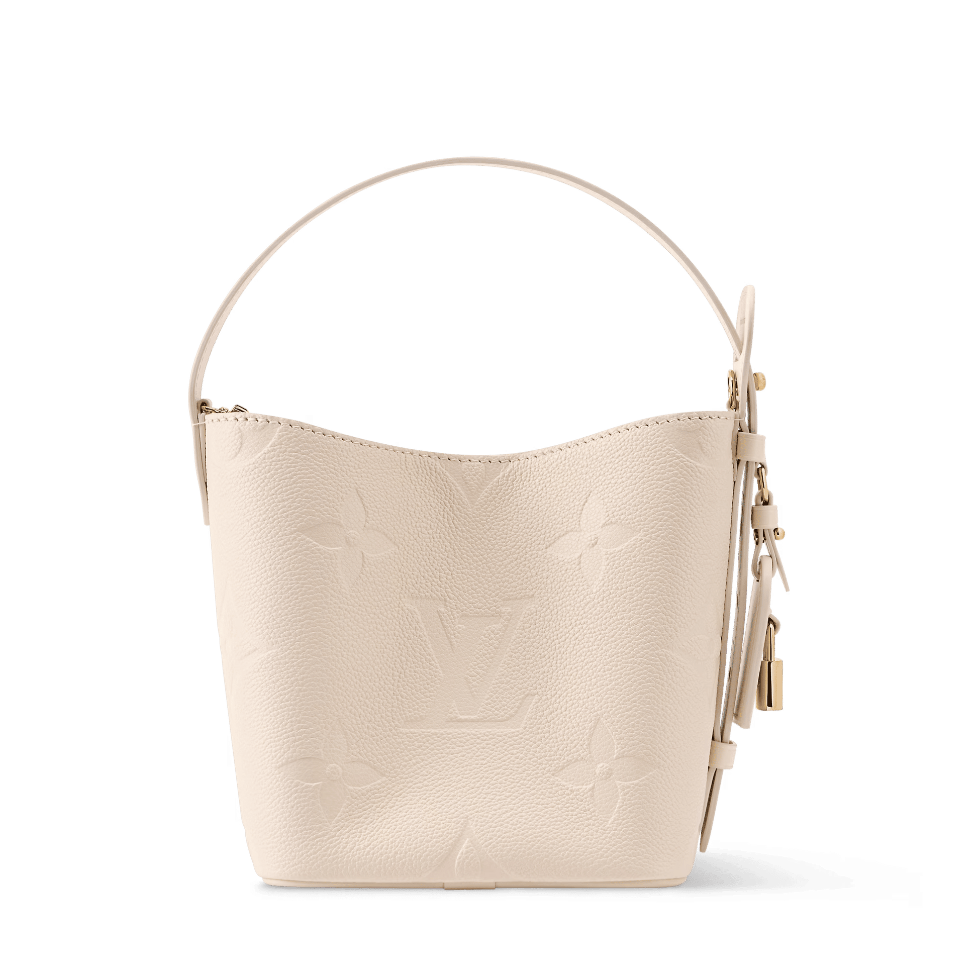 All In BB Monogram Empreinte Leather Crème Gold-Toned Hardware