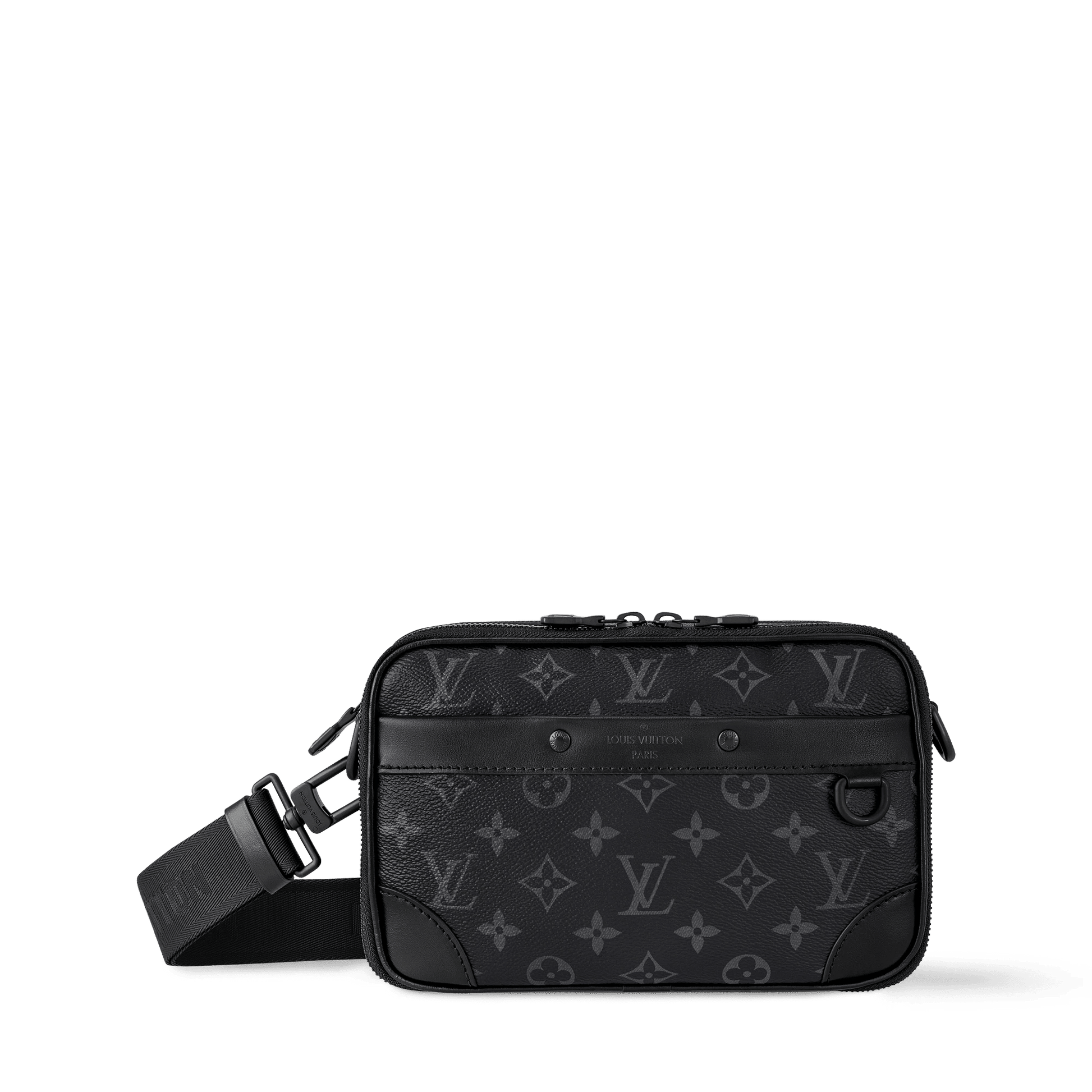 Men's Alpha Messenger Monogram Eclipse
