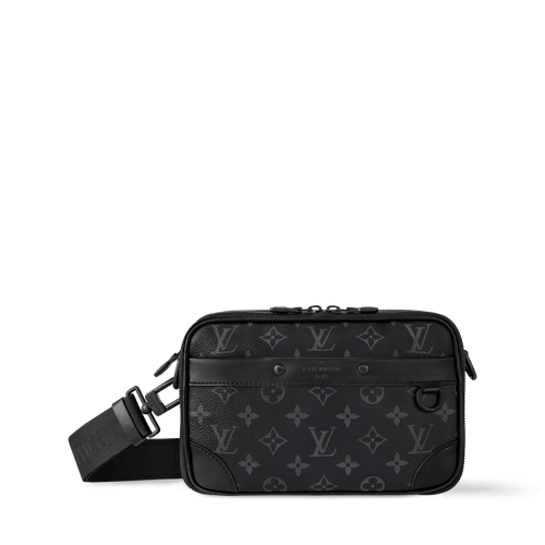 Men's Alpha Messenger Monogram Eclipse